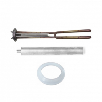 Комплект ТЭН 2 кВт (2000 Вт) RF для горизонтального водонагревателя Timberk, ATT, Etalon, Thermex RZL 200, 300 + прокладка + анод, 10063K Комплект ТЭН 2 кВт (2000 Вт) RF для горизонтального водонагревателя Timberk, ATT, Etalon, Thermex RZL 200, 300 + прокладка + анод, 10063K