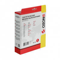 Мешки-пылесборники для пылесосов AFK, Daewoo, Dirt Devil синтетические, 5 шт, Ozone, M-16NZ