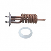 Комплект ТЭН 2кВт (2000Вт) RF для водонагревателя Thermex, Garanterm, ATT, под анод М6, контакты под винт + прокладка, 10155K1