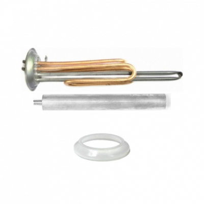 Комплект ТЭН 2кВт (2000Вт) RF для водонагревателя Thermex IS, IR, RZL (22), Garanterm, фланец 92мм + прокладка + анод, 20941K
