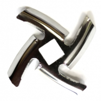 Нож для мясорубки Braun G1300, G1500, G3000 посадка 8мм, h1019