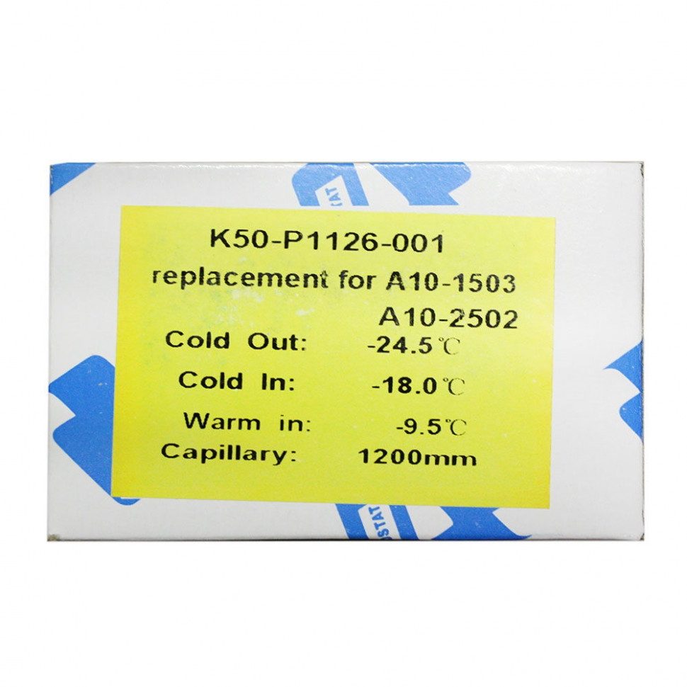 Терморегулятор для холодильника Beko, Ariston, Атлант, Hotpoint-Ariston, Indesit K50-P1126, Х1026 Терморегулятор для холодильника Beko, Ariston, Атлант, Hotpoint-Ariston, Indesit K50-P1126, Х1026