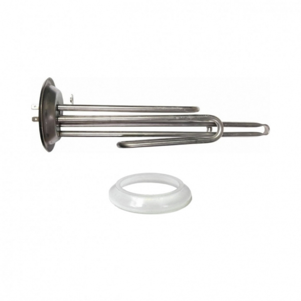 Комплект ТЭН 2кВт (2000Вт) RF для водонагревателя Thermex IS, IR, RZL (22), Garanterm, под анод М6, фланец 92мм, нерж. + прокладка, 10941K1