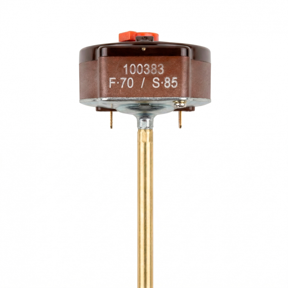 Термостат стержневой для водонагревателя Ariston 150, 200 литров 16A до 70°С с термозащитой на 85°С, 100383 Термостат стержневой для водонагревателя Ariston 150, 200 литров 16A до 70°С с термозащитой на 85°С, 100383