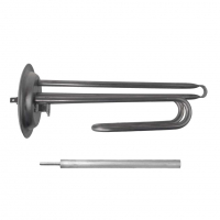 Комплект ТЭН 1,3кВт (1300Вт) RF для водонагревателя Thermex, фланец 92мм + анод, 21956K