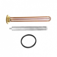 Комплект ТЭН 3кВт (3000Вт) RDT, резьбовой 42мм для Ariston, De Luxe, Real, Thermex + прокладка + анод, 30246K1 Комплект ТЭН 3кВт (3000Вт) RDT, резьбовой 42мм для Ariston, De Luxe, Real, Thermex + прокладка + анод, 30246K1