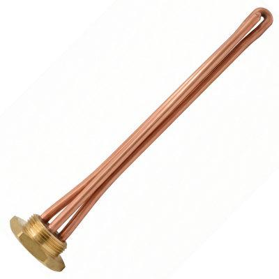 ТЭН для чугунной батареи отопления (радиатора) 1,2 кВт, медь, D42, G1 1/4", L280мм, 220V, TW, 3400067