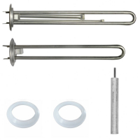 Комплект ТЭНов 2кВт (700Вт и 1300Вт) RF для водонагревателя Thermex, Garanterm RZB, IF, ID + прокладки + анод, 20467