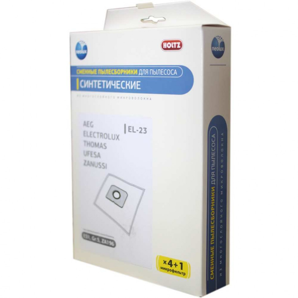 Комплект мешков EL-23 к пылесосам Electrolux, Aeg, Thomas, Zanussi, v1027