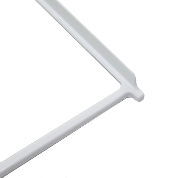 Набор 2 шт Стеклянная полка холодильника Атлант, Минск 52х33см средняя, верхняя, с обрамлением, KM371320308000 Набор 2 шт Стеклянная полка холодильника Атлант, Минск 52х33см средняя, верхняя, с обрамлением, KM371320308000