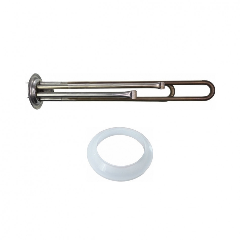 Комплект ТЭН 2кВт (2000Вт) RF для водонагревателя Thermex RZL, IS, IR, Garanterm, Electrolux EWH, под анод М4, нерж. + прокладка, 40042K1 Комплект ТЭН 2кВт (2000Вт) RF для водонагревателя Thermex RZL, IS, IR, Garanterm, Electrolux EWH, под анод М4, нерж. + прокладка, 40042K1